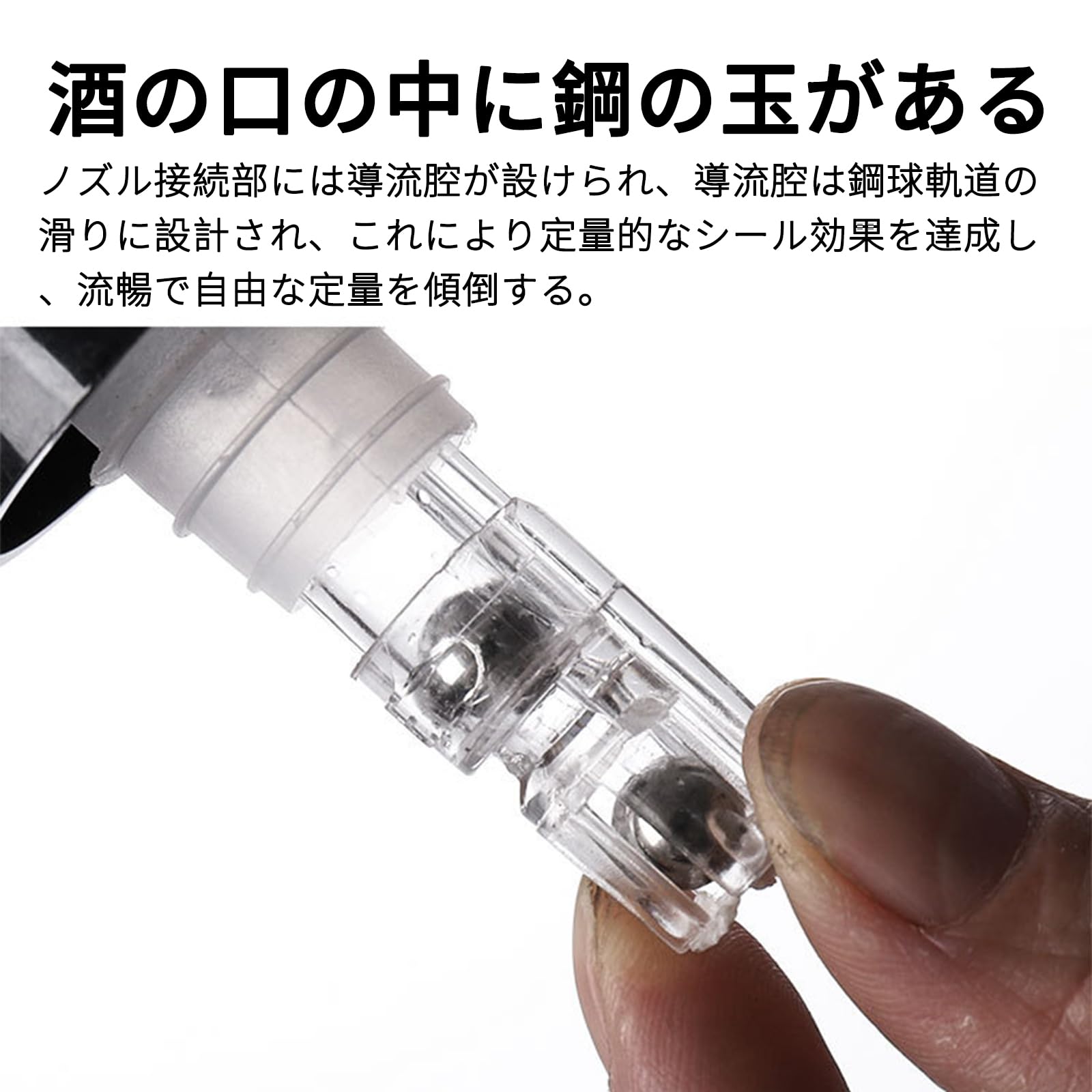 Amazon.co.jp: JnTech 定量ポーラー ポーラー 30ml ポアラー